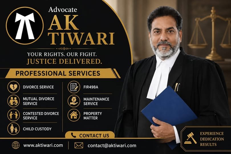 Best Divorce Lawyer in Raj Nagar Ghaziabad | Advocate AK Tiwari | Family & Divorce Expert
