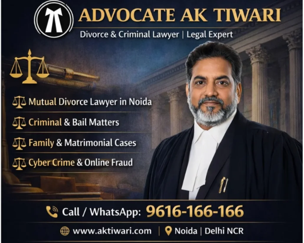 Who Is the Best Divorce Lawyer in Noida? – Advocate AK Tiwari
